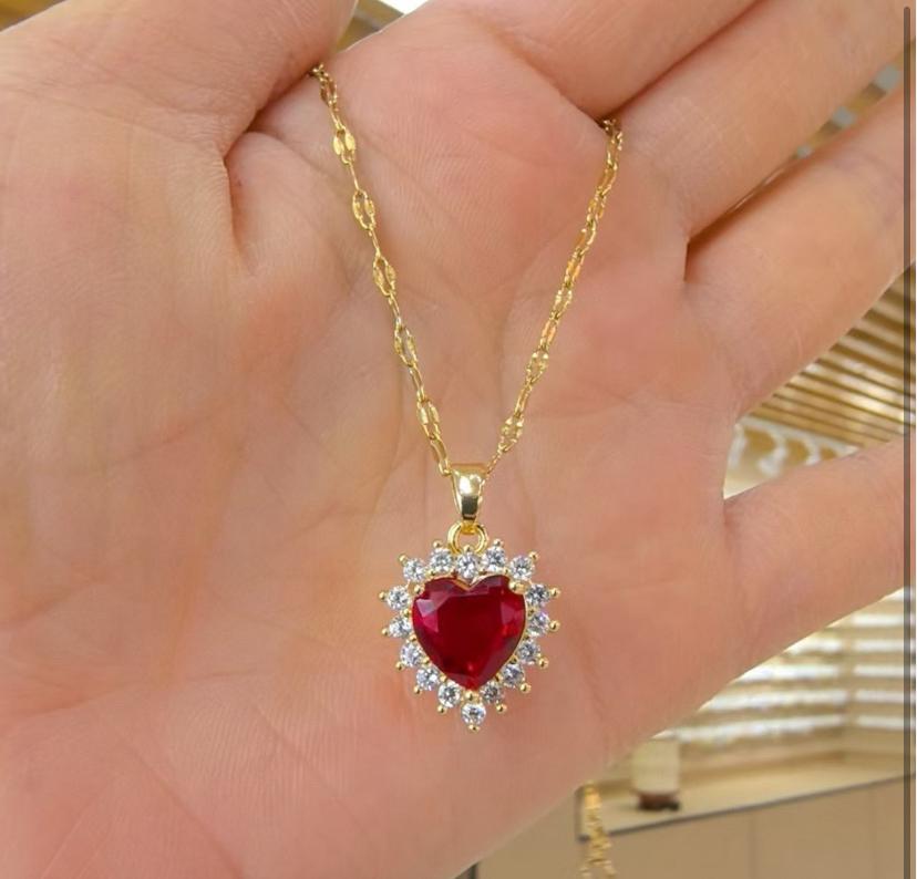Ruby Radiance Necklace