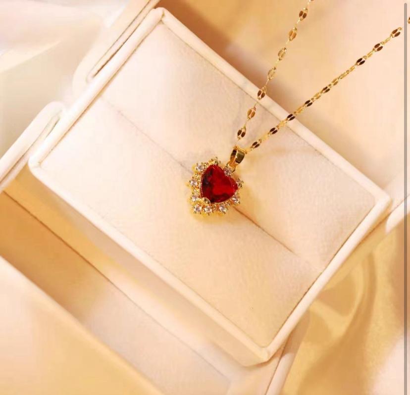 Ruby Radiance Necklace