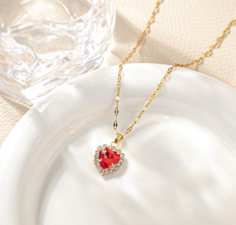 Ruby Radiance Necklace