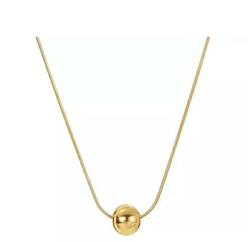 Golden Orb Necklace