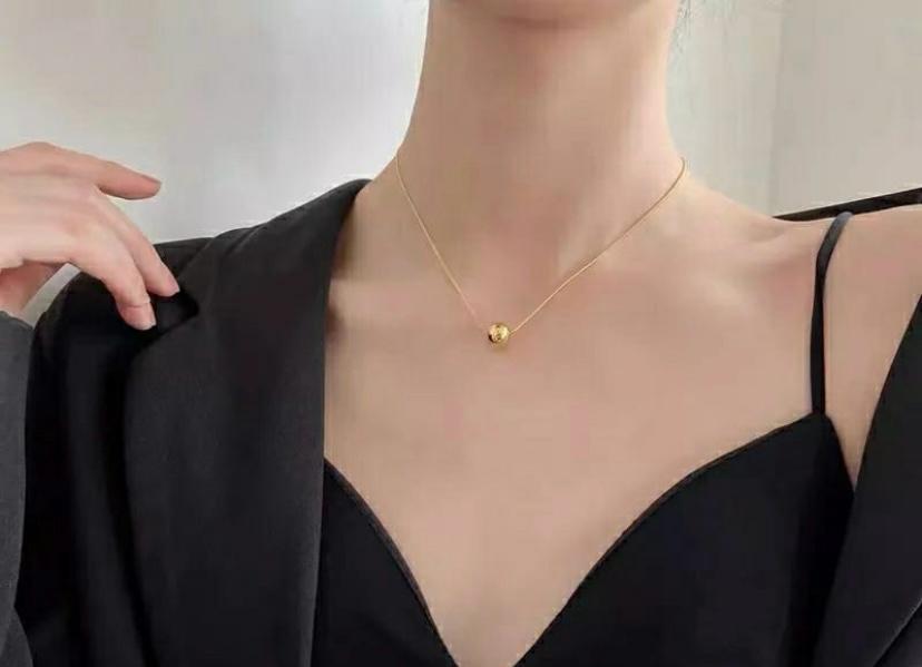 Golden Orb Necklace