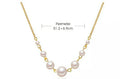 Elegant Pearl Accent Necklace