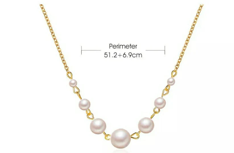 Elegant Pearl Accent Necklace